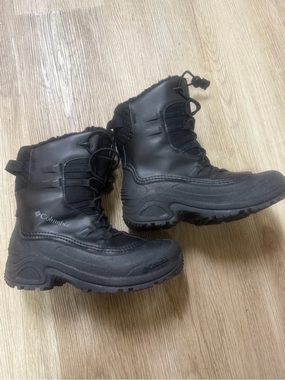 Columbia Black Waterproof Winter Boots